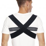 Adjustable Corrector X-Shape Corset Back Brace Straightener Upper Shoulder Spine Support Belt Posture Correction Unisex