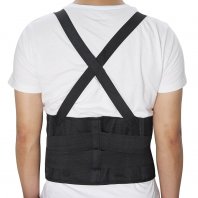 Lumbar Support Brace Bib Working Protector Belt Corset Back Support Belt Adjustable Posture Corrector With Shoulder Strap