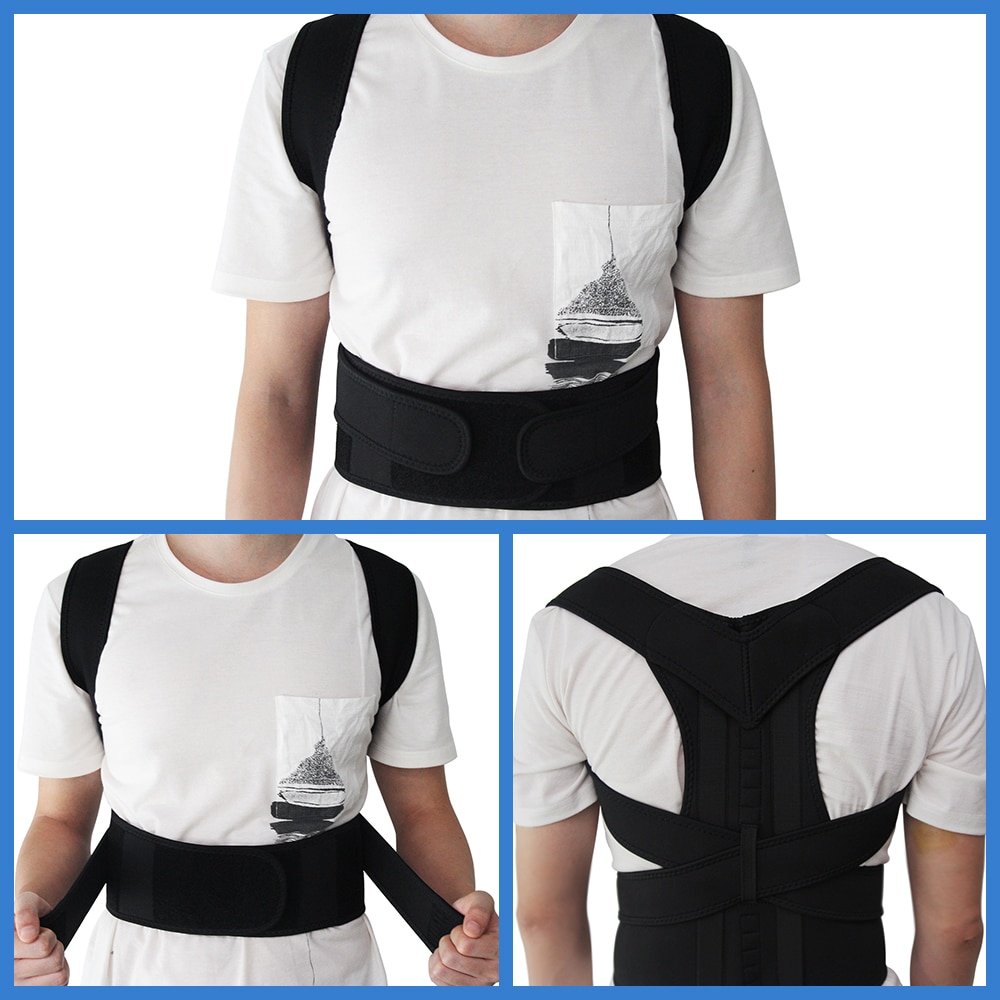 How To Wear A Back Brace Correctly Aptoco Magnetic Therapy Posture ...