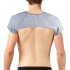 Shoulder Support Shoulder Wrap Bamboo Charcoal Fiber Protector Compression Wrap Strap Band For Gym Sport and Office