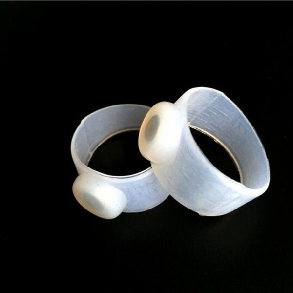 4PCS Slimming Silicone Toe Rings Foot Massager Magnetic Toe Ring Health ...