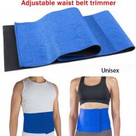 Adjustable Waist Belt Trimmer Slimming Cellulite Belly Trimmer Exerciser Lose Weight Body Shaper Detox Wrap