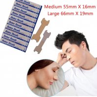 100 PCS/LOT Anti snoring Nasal Strips are Better than Breath Right Way To Stop Snoring Anti Snoring Strips