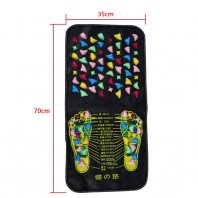 Chinese Reflexology Walk Stone Pain Relieve Foot Leg Massager Mat Health Care Acupressure
