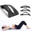 Magic Back Stretcher Lumbar Support Massage Device for Upper and Lower Back Pain Relief Chiropractic