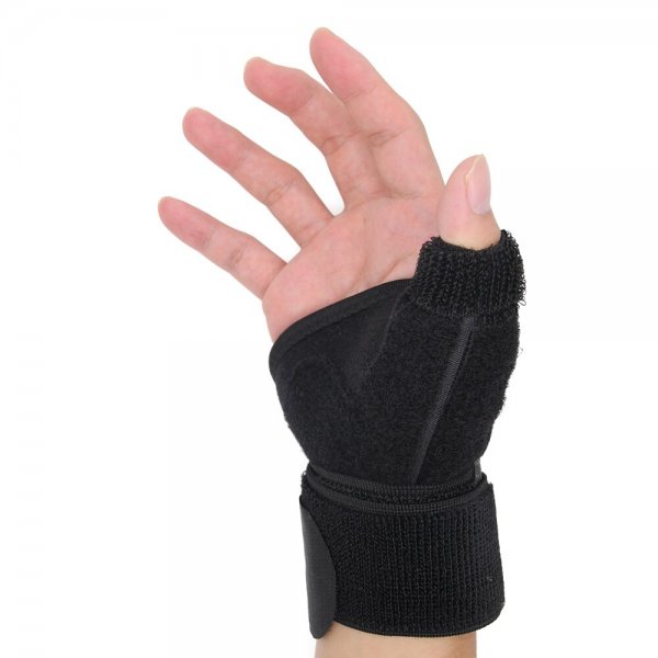 Hand Palm Wrist Brace Posture Corrector Adjustable Aluminium Thumb