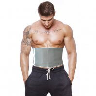 New Adjustable Sauna Slimming Waist Belt Burn Belly Fitness Body Cellulite Burner Shaper Christmas Gift With 5 Zippers Wrap
