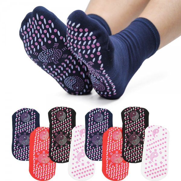 New SelfHeating Health Care Socks Tourmaline Therapy