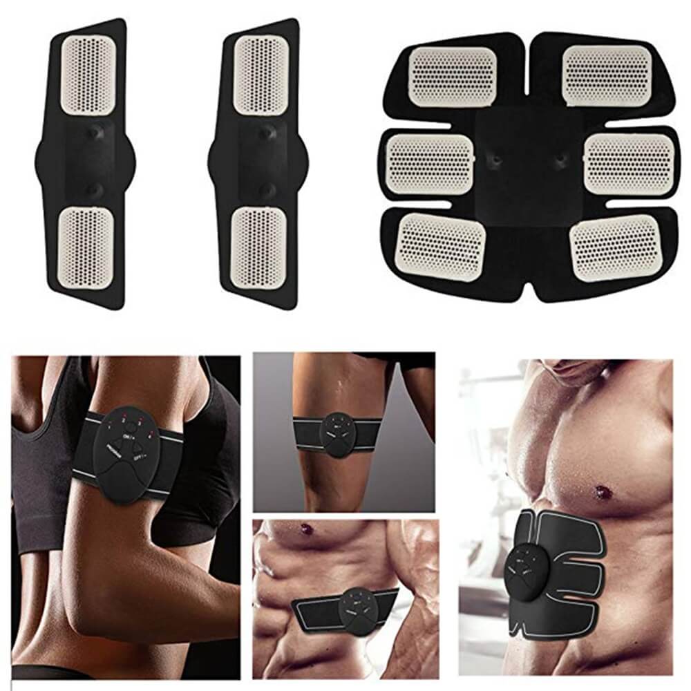 12PCS ABS Stimulator Gel Pads Replacement for Muscle Toner for Abdominal 