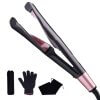 2020 Flat Iron Hair Straightener 2-in-1 Twist Straightening Curling Iron Hair Curler Beach Wave Hair Curling Irons