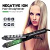 Electric Straightening Irons Fast Warm-up Thermal Hair Curler Professional Flat Iron Ceramic Heating Plate Hair Straightener